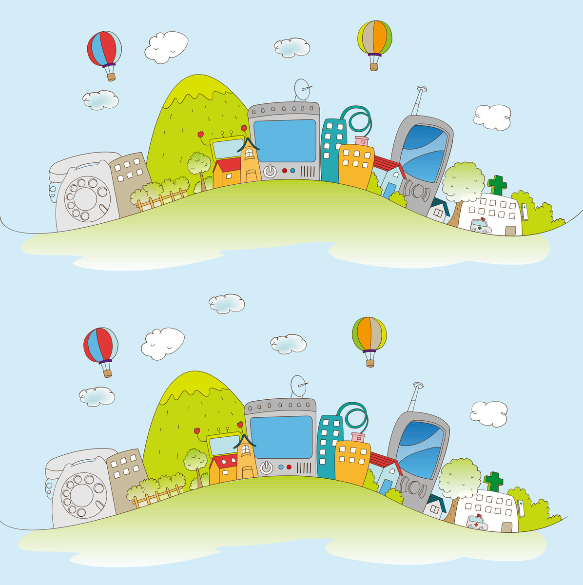 Найдите 6 отличий