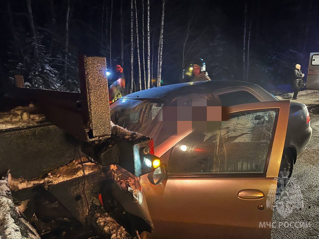    В Кумёнском районе в ДТП погиб водитель иномарки