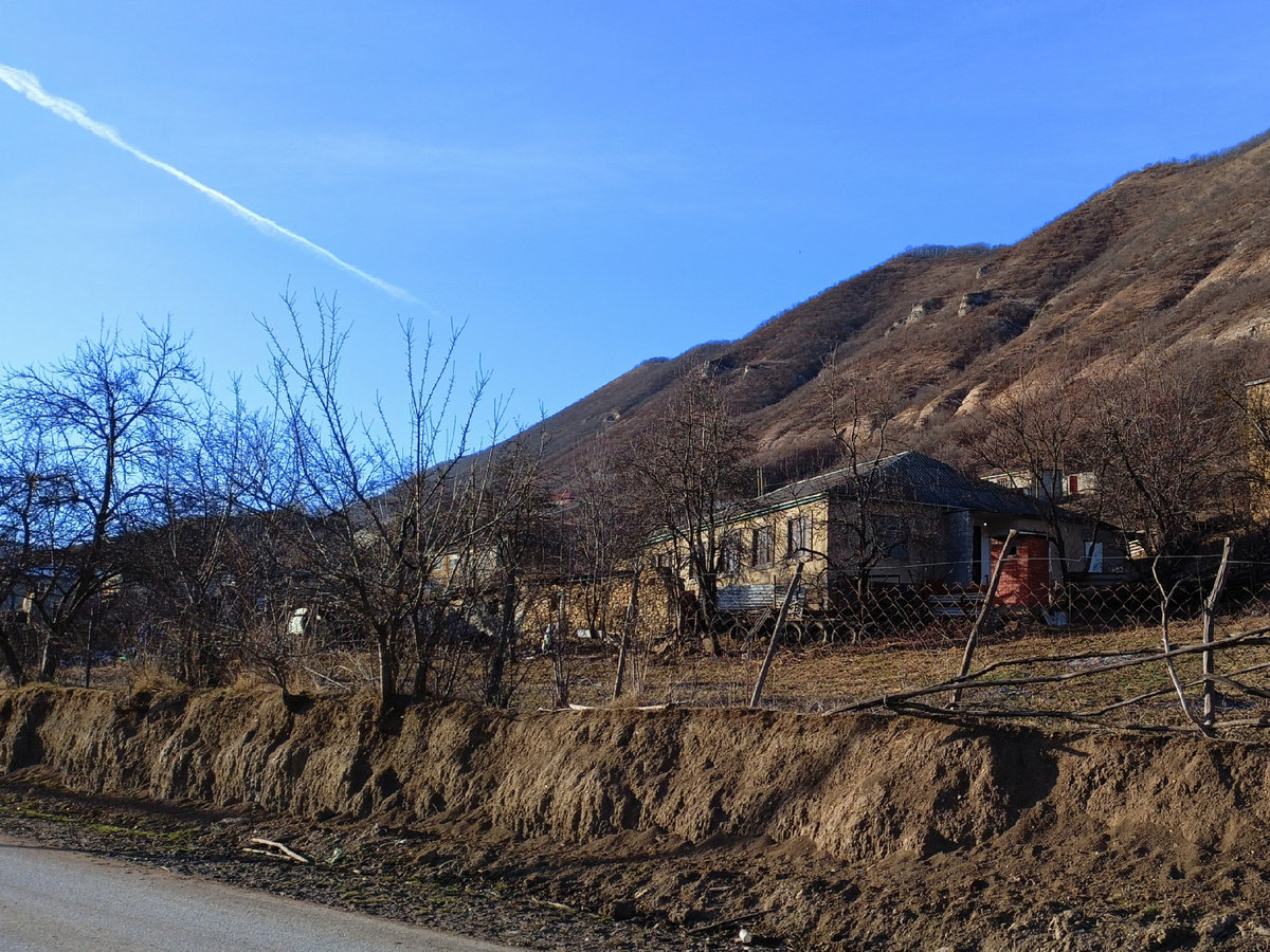 Фото автора: один из частных домов в Арыхкенте (Дагестан, январь 2024)