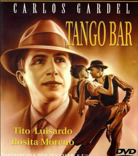 Карлос Гардель на афише фильма «Танго-бар» 1935 года. Источник фото: https://pics.filmaffinity.com/Tango_Bar-143337725-large.jpg