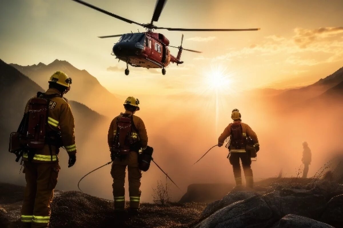    ABC: площадь лесного пожара в Калифорнии превысила тысячу гектаров