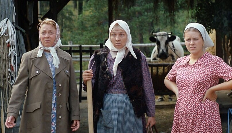 Кадр из фильма «Любовь и голуби»