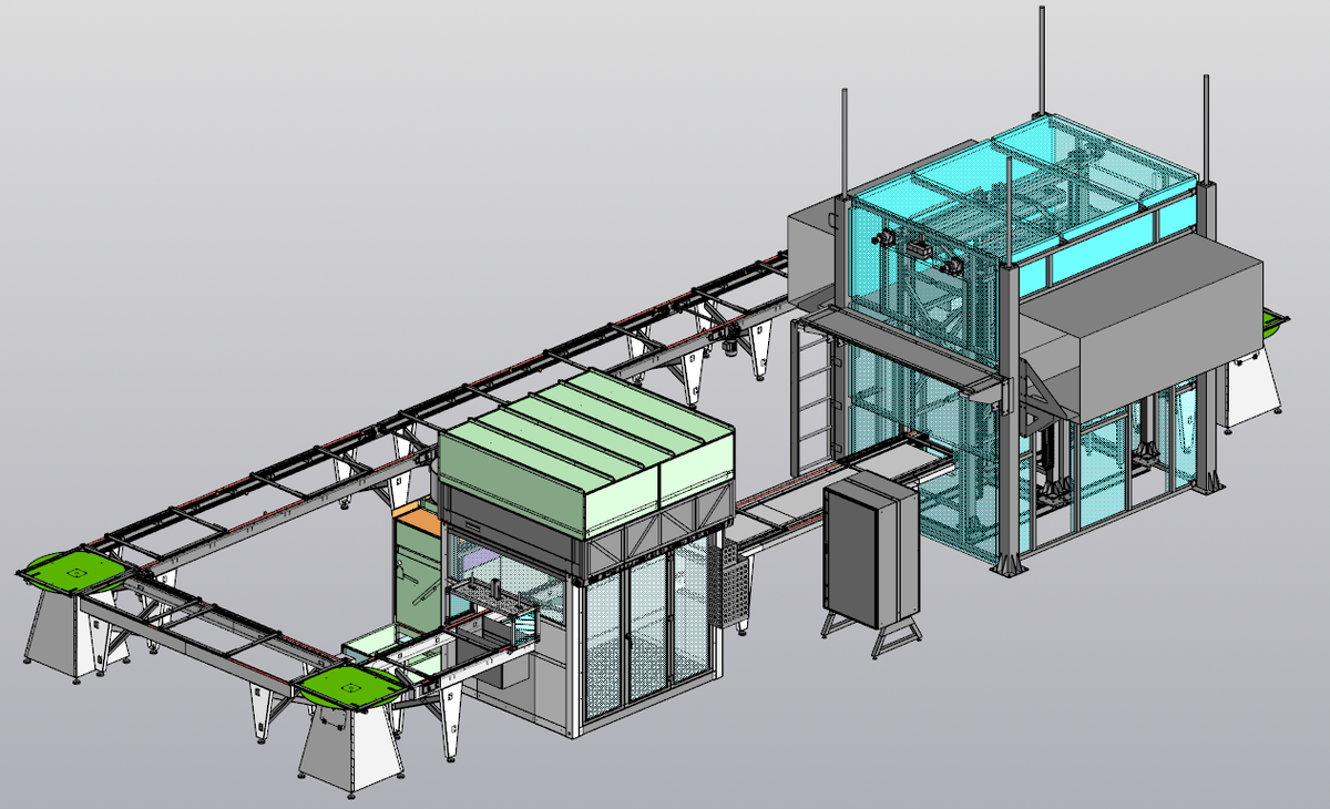 Автоматическая линия покраски АРТРОБОТ