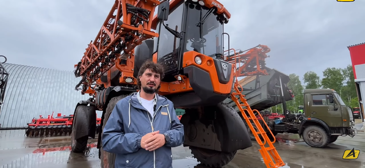 Отзыв на самоходный опрыскиватель Jacto Uniport 4530