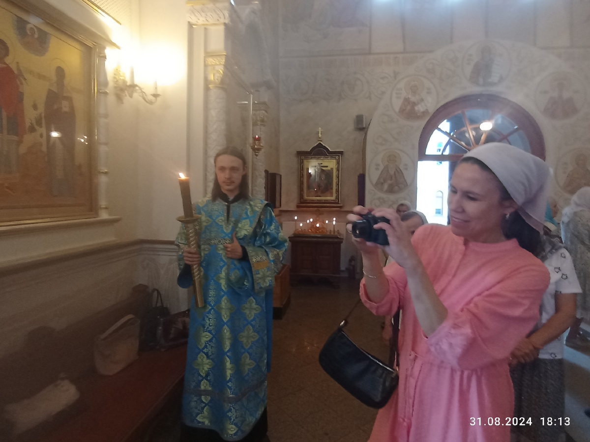 В родном храме свт.ИОВА. В объективе Виктора