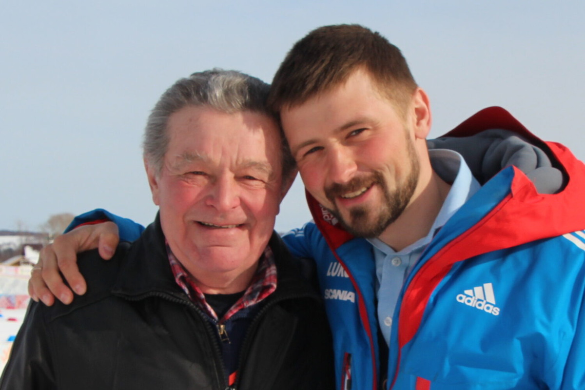 Вячеслав Веденин с сыном