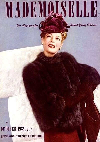2. Mademoiselle October 1938.