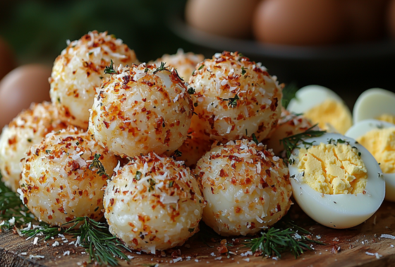    Новогодняя закуска «Снежки»