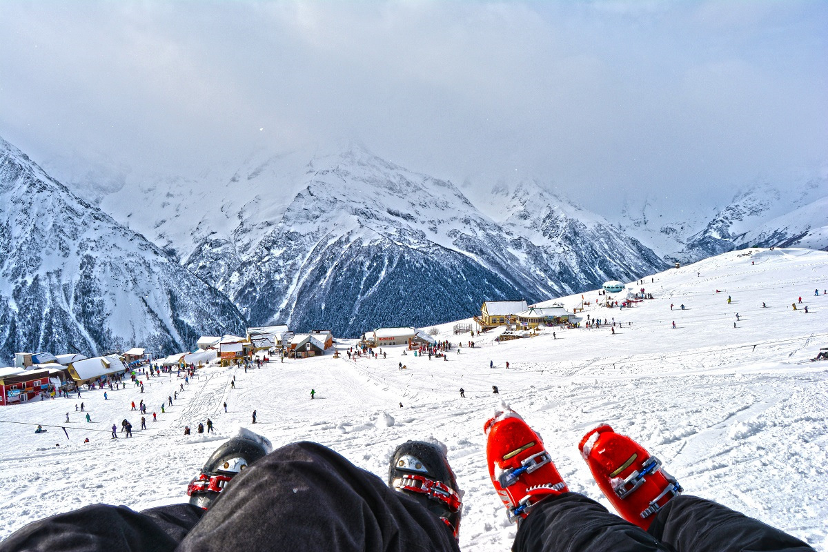 Зимний отпуск в Домбае