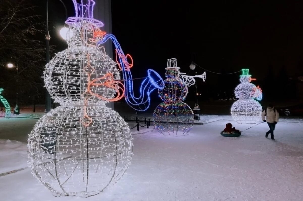    Ледовые городки и праздничные елки в Томске: список адресов