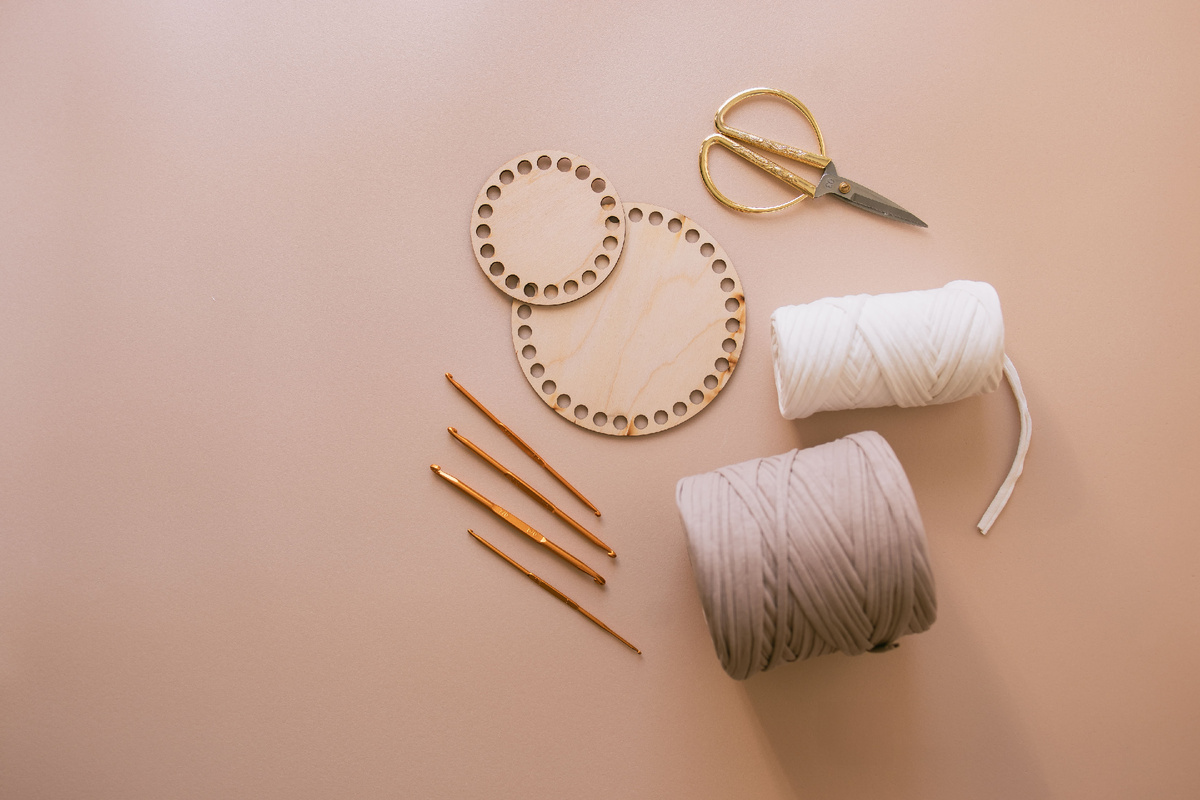 Что понадобится для создания корзины из пряжи