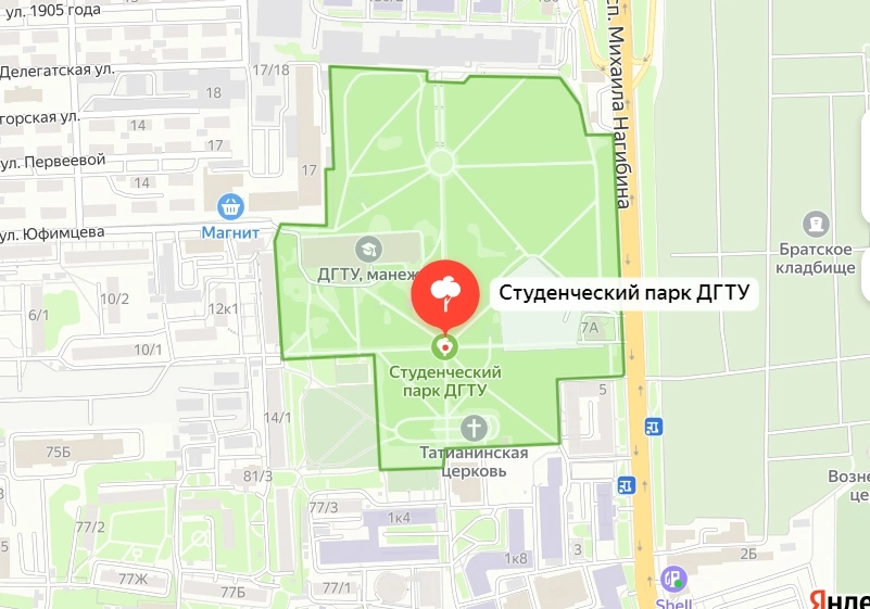 Парк забега на 100 км