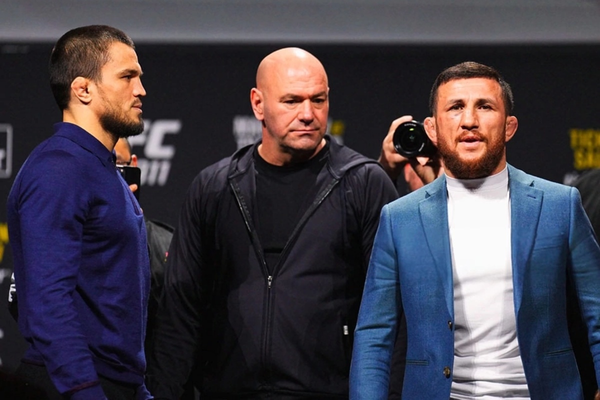 Стердаун Умара Нурмагомедова и Мераба Двалишвили 