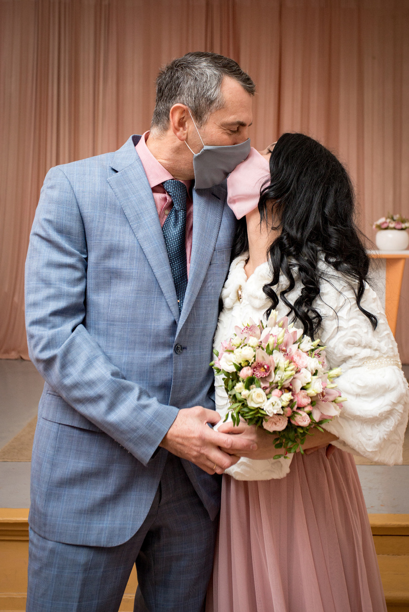Свадьба в период эпидемии коронавируса (фото из личного архива).
