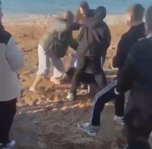 Кадр из опубликованного в соцсетях видео