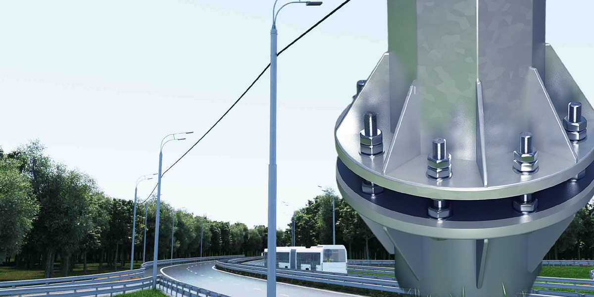 Силовые опоры освещения