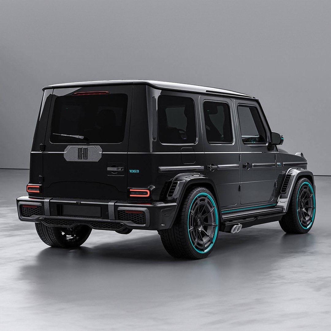 HOF представило самый быстрый Mercedes G-Class: лимитированная версия в честь Льюиса Хэмилтона  