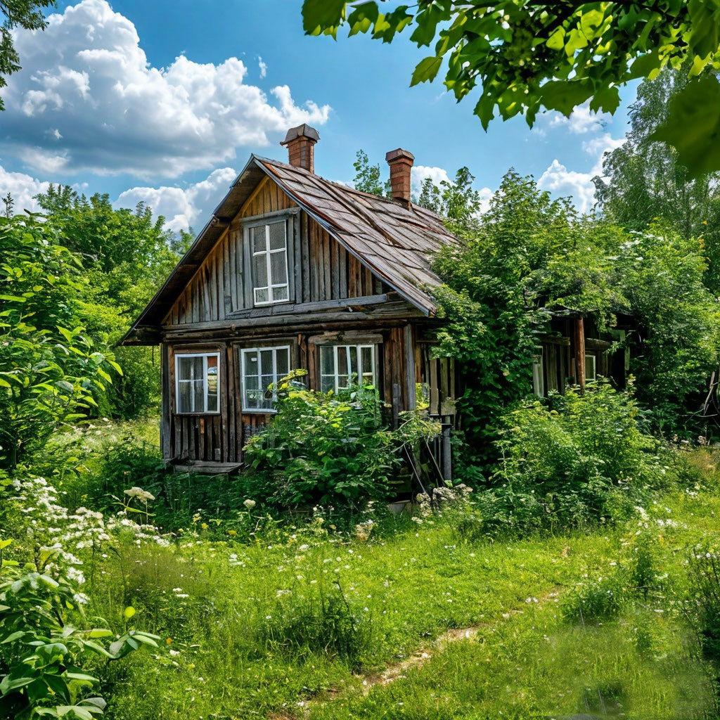 Домик в деревне.