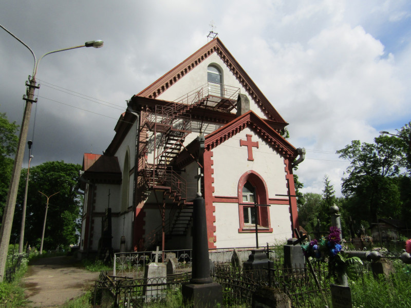 Вид со стороны алтаря
