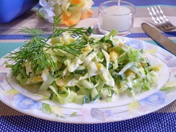 Вариант подачи салата.  Фото из открытых источников  интернет