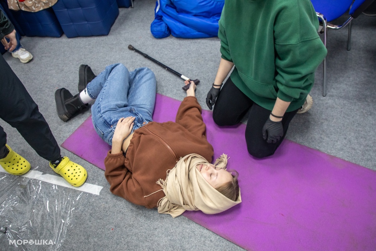    Финал чемпионата по первой помощи прошел в Штабе общественной поддержки «Единой России». Фото: Штаб общественной поддержки