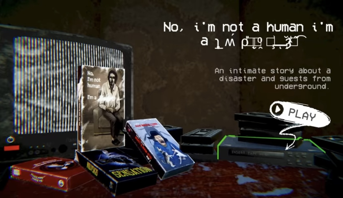 Главное меню антологии Violent Horror Stories 