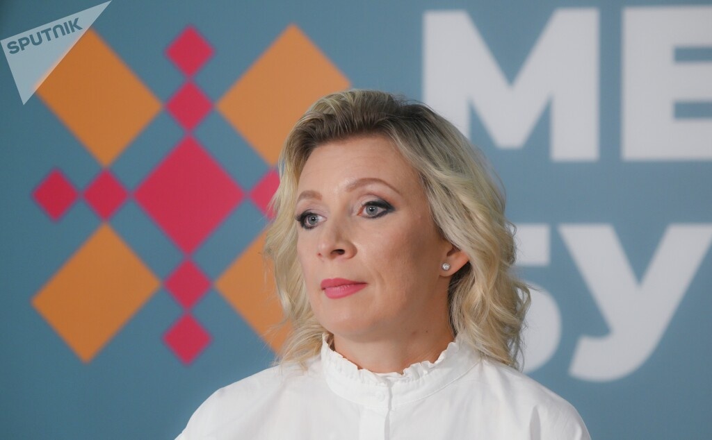 Официальный представитель министерства иностранных дел России Мария Захарова 