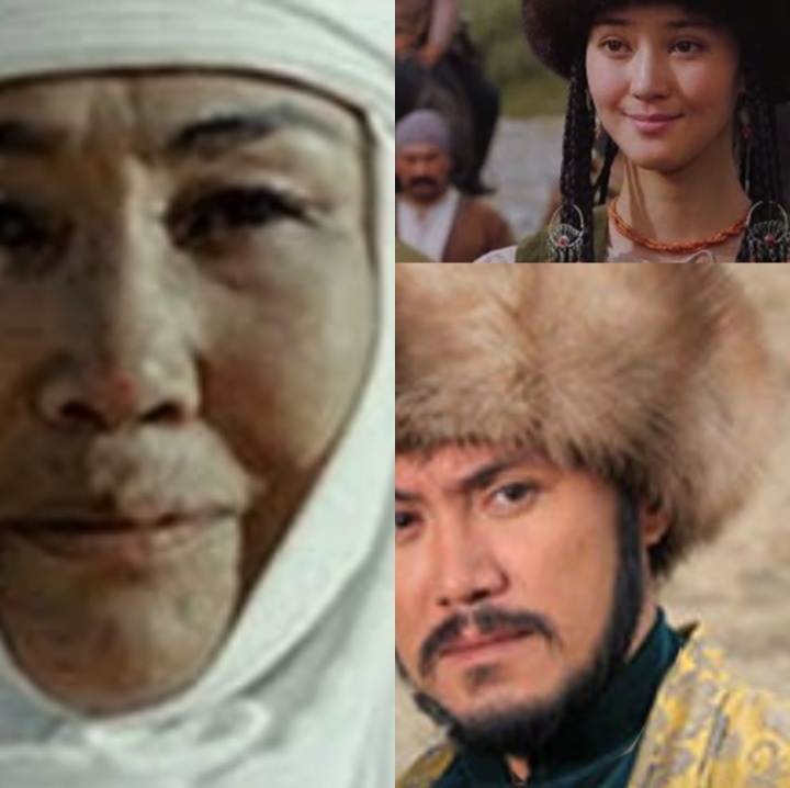 Фото из к/ф. Курманжан и супруг Алымбек-датка.