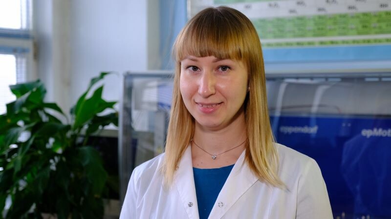 Екатерина Сушко, младший научный сотрудник Института биофизики СО РАН