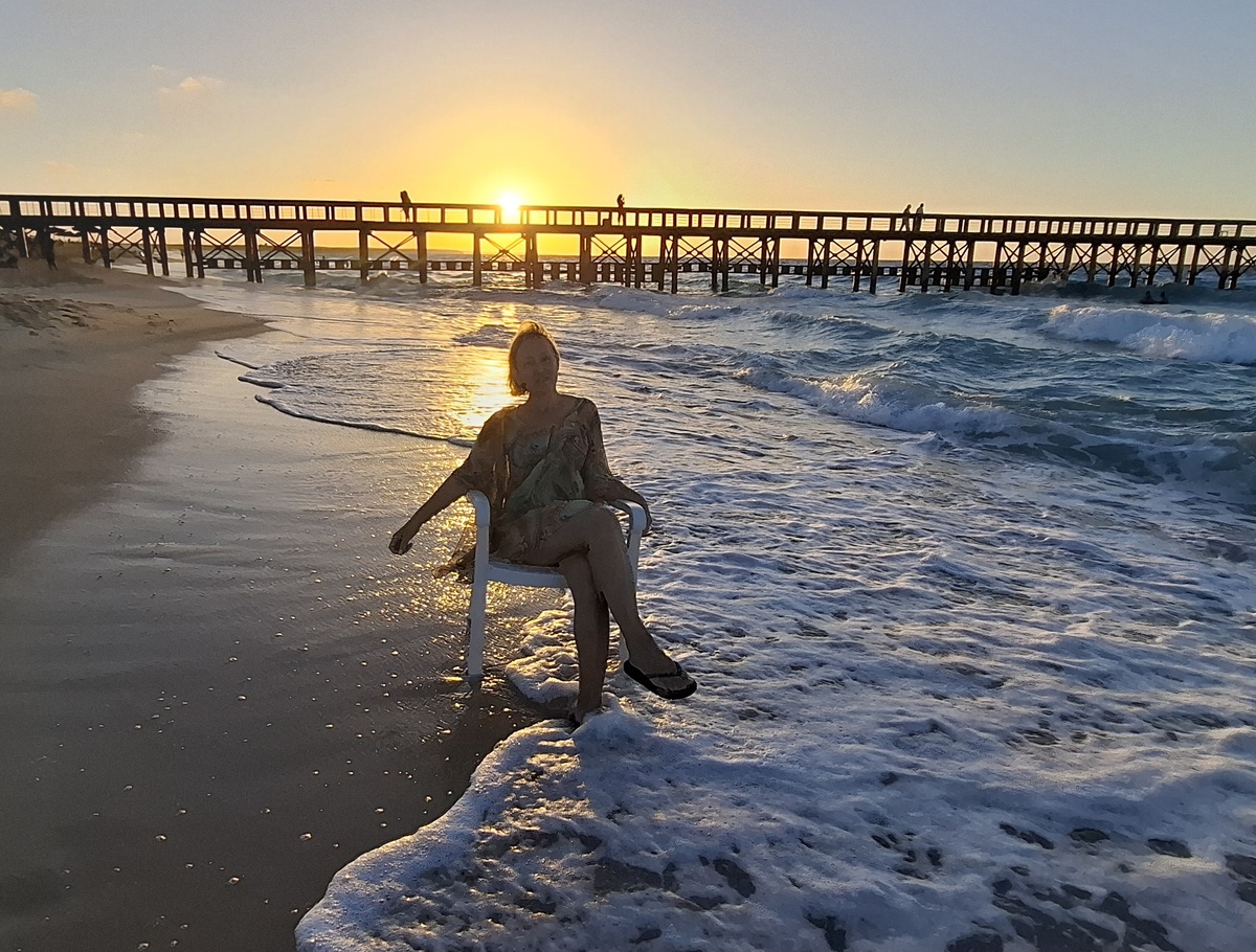 Закат на Средиземном море Египта. Здесь и далее все фото автора