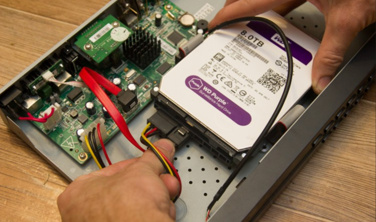 Установка жесткого диска в видеорегистратор