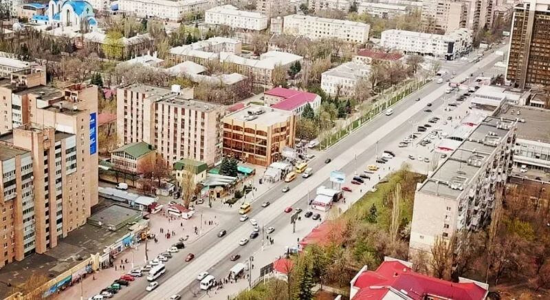 Фрагмент изображения родного города из свободных источников