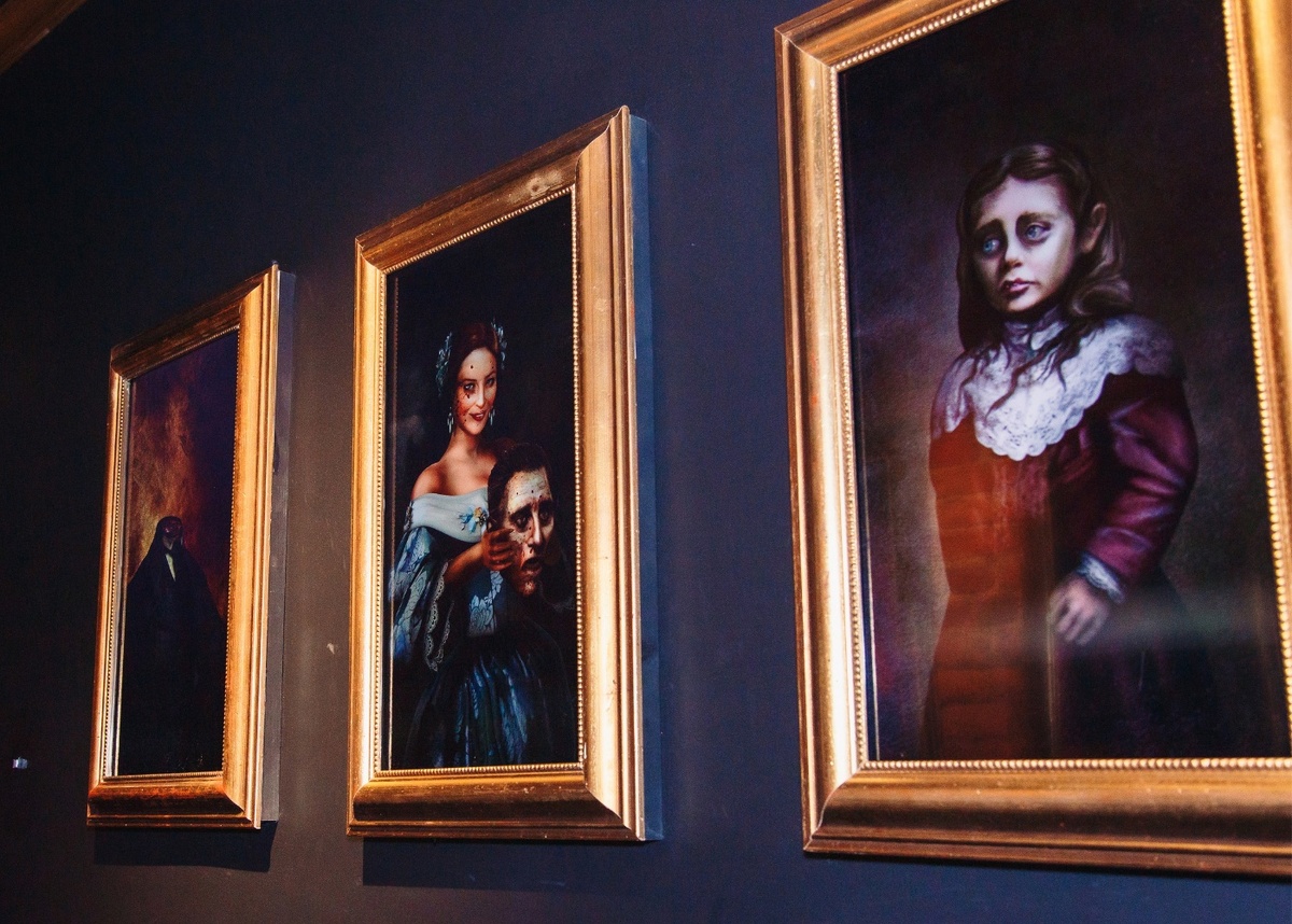 «Ожившие» картины. Фото: официальная группа музея ВКонтакте
