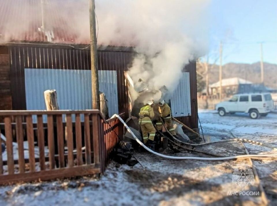    Пожар в Шебалинском районе Республики Алтай. Источник: Телеграм-канал МЧС Республики Алтай