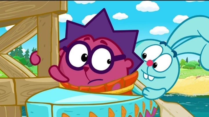 Кадр из серии " Берег там ".