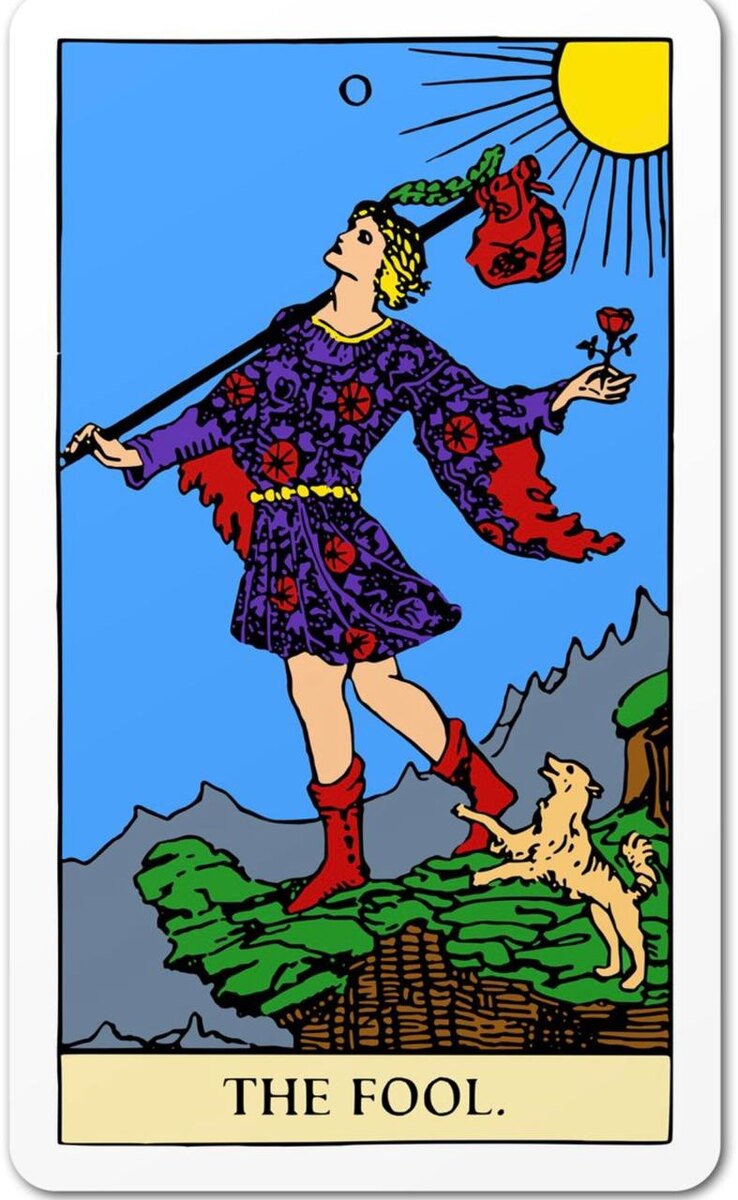 Нулевой аркан Таро "Шут", "Дурак"