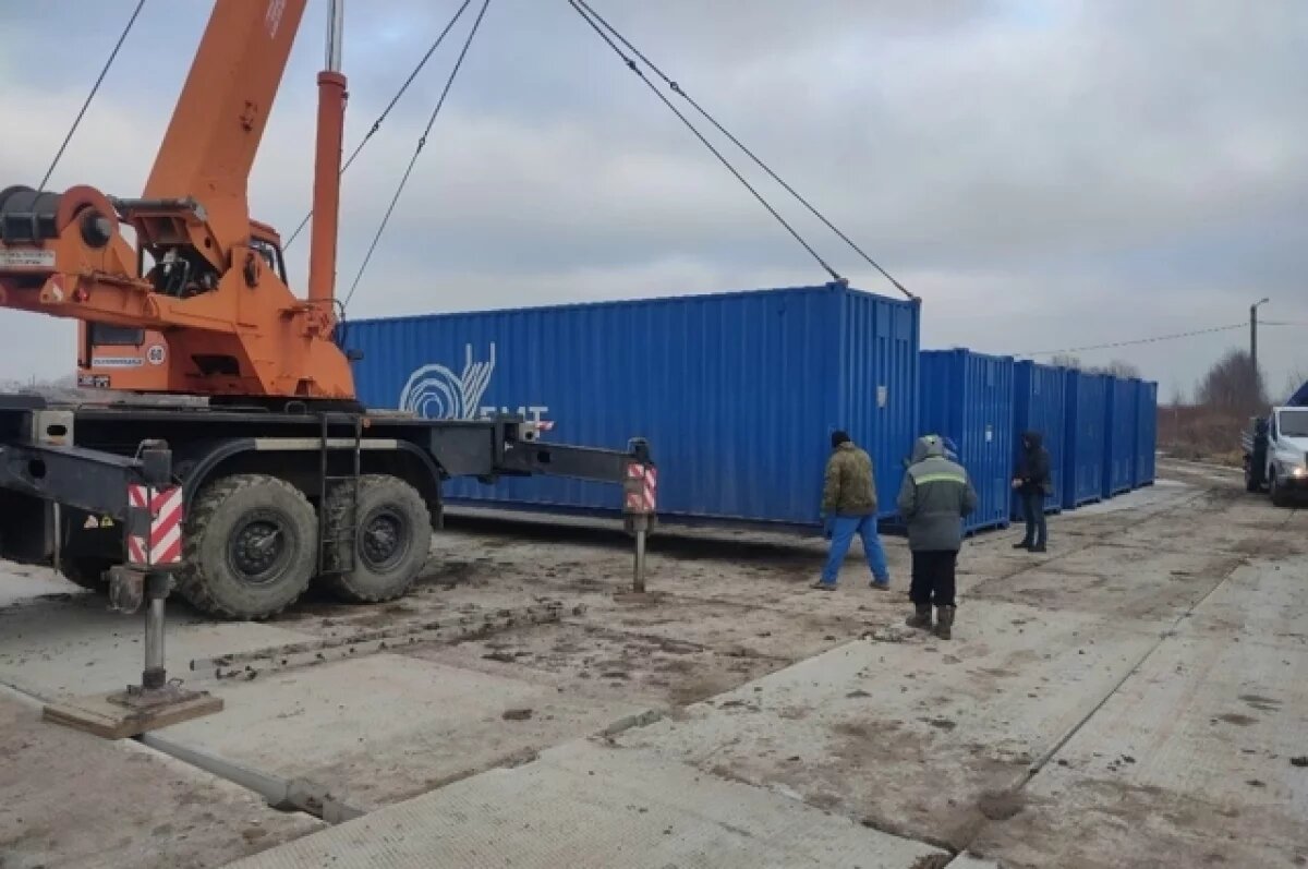    На полигон ТБО «Барсуковка» доставлена финальная партия очистных сооружений