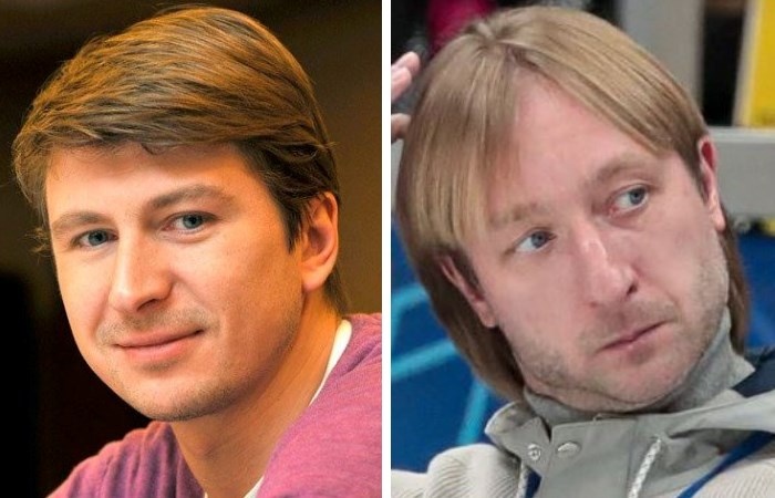 Алексей Ягудин и Евгений Плющенко.