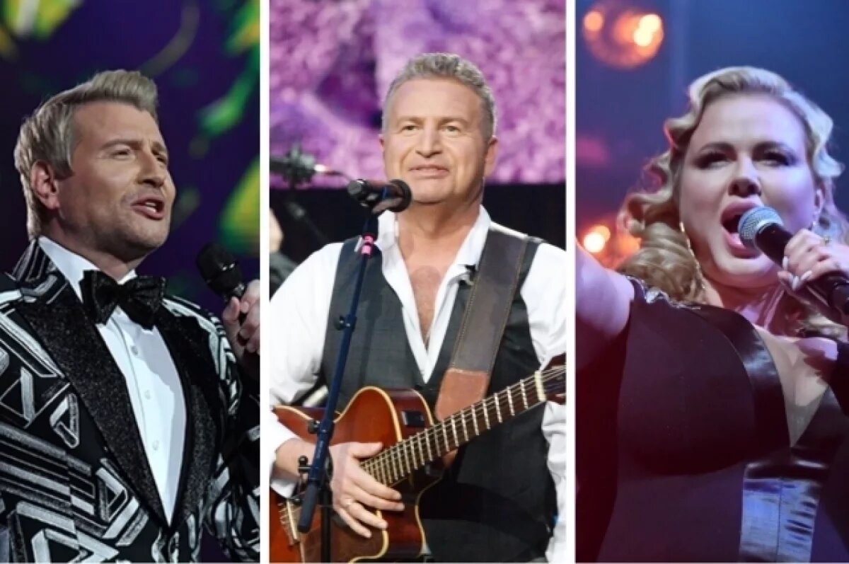    Николай Басков, Леонид Агутин, Анна Семенович.