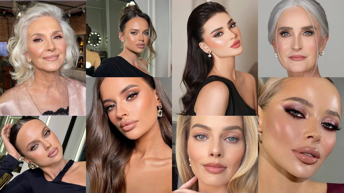 Изысканный и элегантный макияж.