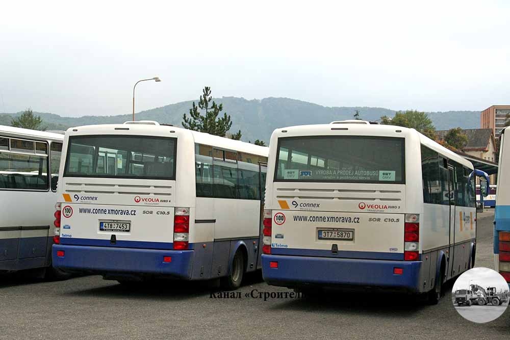 Мое первое знакомство с автобусами SOR в чешском городе Копрживнице, на автостанции, недалеко от автозавода Tatra, в 2007 году
