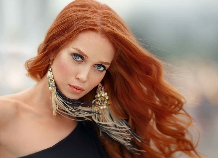 Рыжая красавица