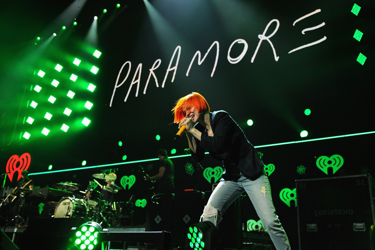    Хейли Уильямс из Paramore, 2013 год