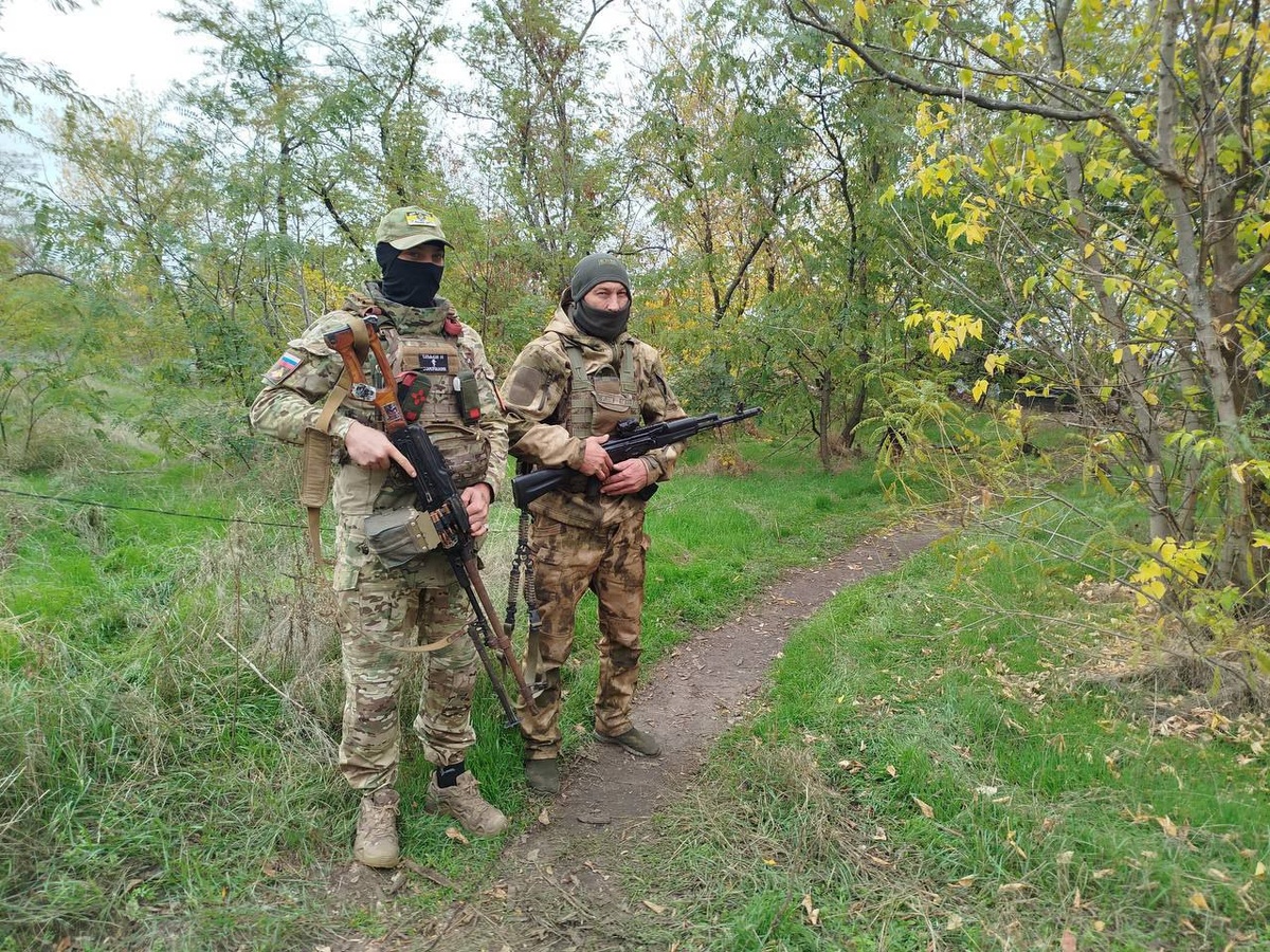 Гирей и Самурай вместе несут службу. / фото предоставлено Самураем.