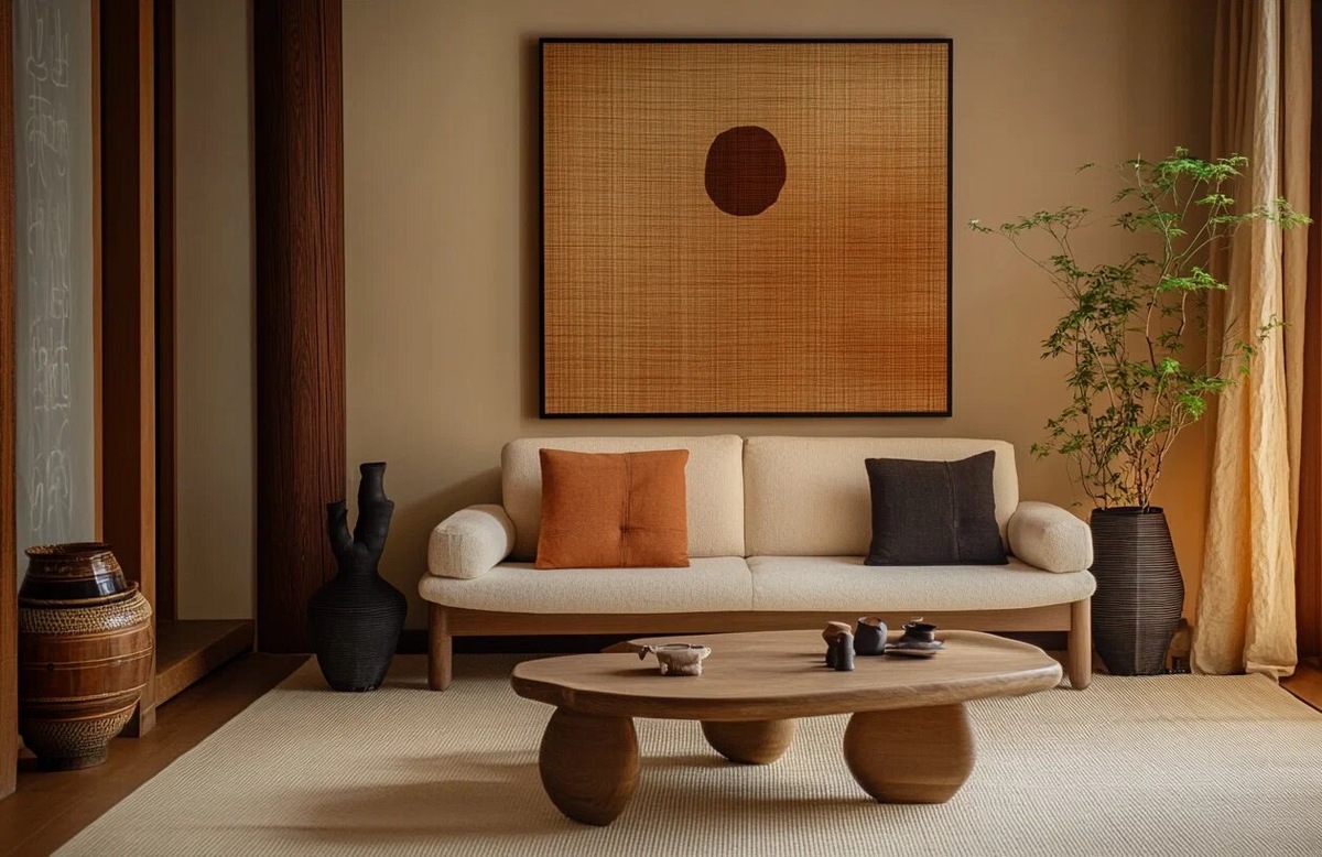 Интерьер в стиле джапанди