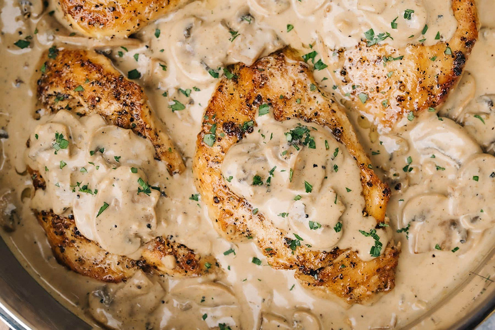 Сметанная подлива для котлет