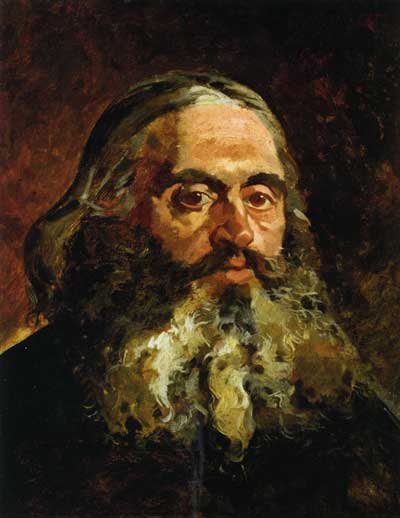 Художник Н.Н. Ге  Голова апостола Андрея Первозванного