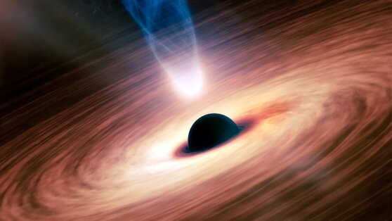    Астрономы обнаружили загадочный объект, по которому ударил мощный джет черной дыры в соседней галактике Ирина Петрова