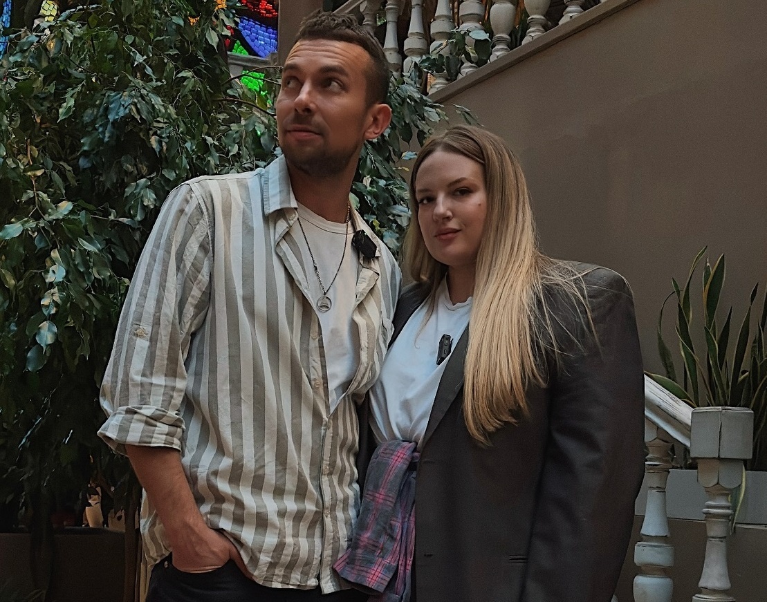 Вадим Ползов и Лена Шлома (фото из Telegram)