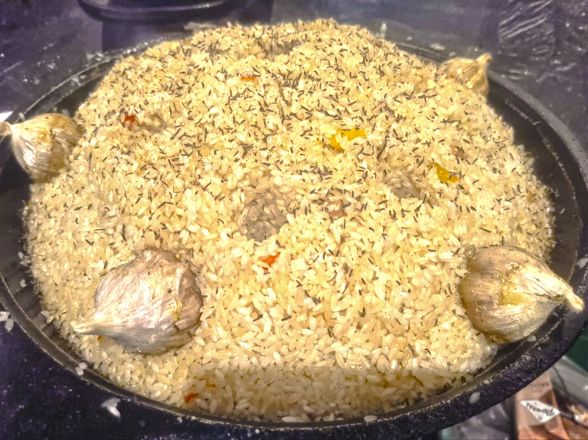 И чеснок с зирой